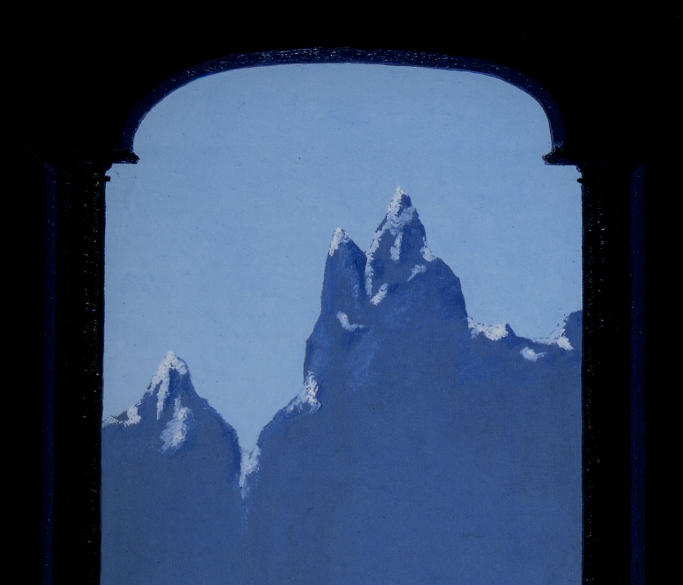Henryk Błachnio, Peak [Szczyt], 1976, 150x85cm © Courtesy of the artist’s family
